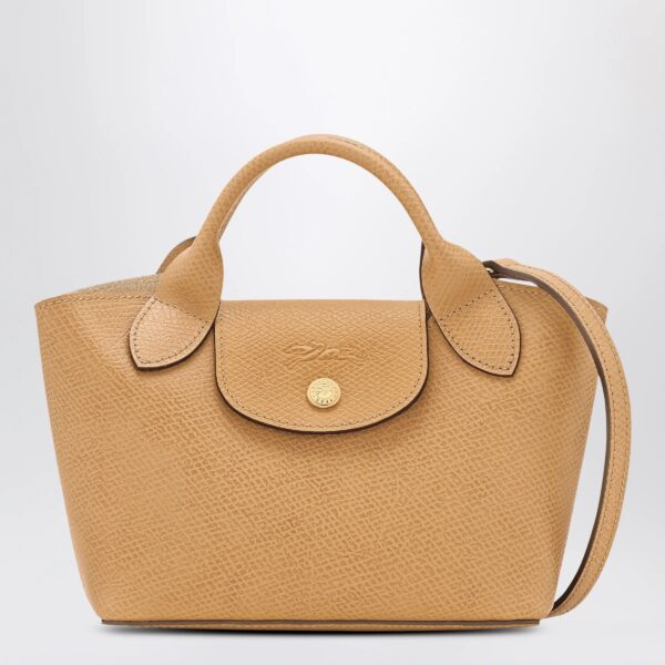 Longchamp - XS Épure shopping bag in Dulce coloured leather
