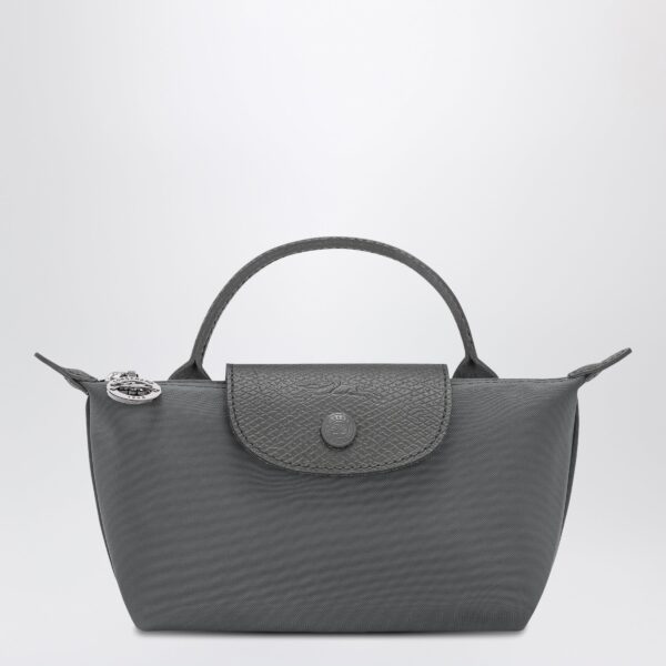 Longchamp - Anthracite grey pochette Le Pliage One