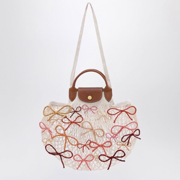 Longchamp - Le Pliage Collection mesh bag