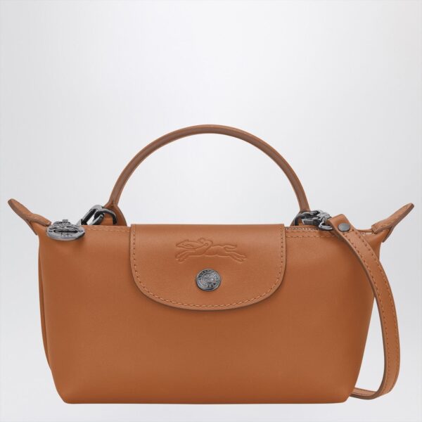 Longchamp Le Pliage Xtra Pochette XS – Cashew Leather